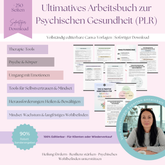 Das Ultimative Arbeitsbuch für Mentale Gesundheit | Ein umfassender All-in-One Leitfaden mit über 250 Seiten für Heilung & Resilienz | Inklusive Private Label Rights (PLR)