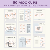 Le Bundle Ultime de Mockups | 50 Modèles Canva Époustouflants pour Présenter vos Produits Digitaux & Booster vos Ventes