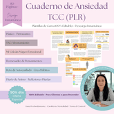 Cuaderno de Trabajo TCC para la Ansiedad | Una Guía Editable de más de 80 Páginas para la Calma y la Claridad | Incluye Derechos de Etiqueta Privada (PLR) - RCC