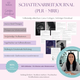 Das Schattenarbeit - Journal | Ein 122 - seitiges, geführtes Journal mit Impulsen & Übungen für Heilung & Selbstfindung | Inklusive PLR & MRR - RCC