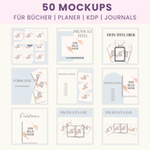 Das Ultimative Mockup - Bundle | 50 Beeindruckende Canva - Vorlagen, um Ihre digitalen Produkte zu präsentieren & Ihren Umsatz zu steigern - RCC
