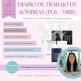 Diario de Trabajo de Sombras | Un Diario Guiado de 122 Páginas con Preguntas y Ejercicios para la Sanación y el Autodescubrimiento | Incluye PLR y MRR - RCC
