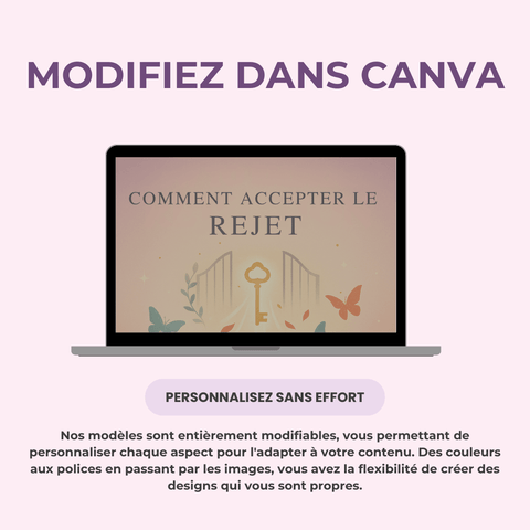Comment Accueillir le Rejet | Un Guide de 53 Pages pour Bâtir une Confiance Inébranlable | Inclut PLR & MRR - RCC