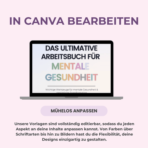 Das Ultimative Arbeitsbuch für Mentale Gesundheit | Ein umfassender All - in - One Leitfaden mit über 250 Seiten für Heilung & Resilienz | Inklusive Private Label Rights (PLR) - RCC