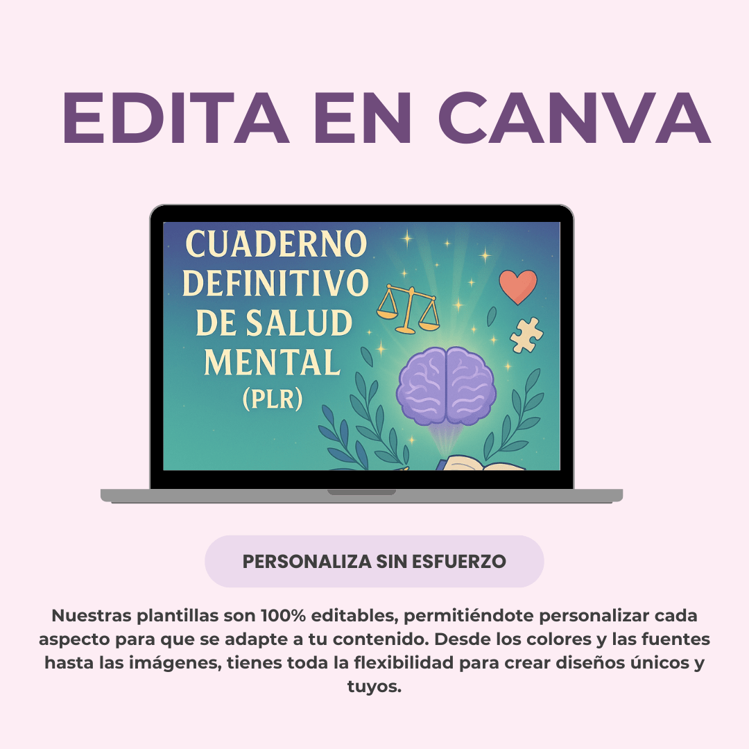 El Cuaderno de Trabajo Definitivo de Salud Mental | Una Guía Todo en Uno de más de 250 Páginas para la Sanación y la Resiliencia | Incluye Derechos de Etiqueta Privada (PLR) - RCC
