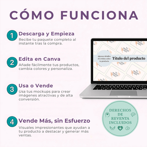El Paquete de Mockups Definitivo | 50 Plantillas Espectaculares en Canva para Exhibir tus Productos Digitales y Disparar tus Ventas - RCC