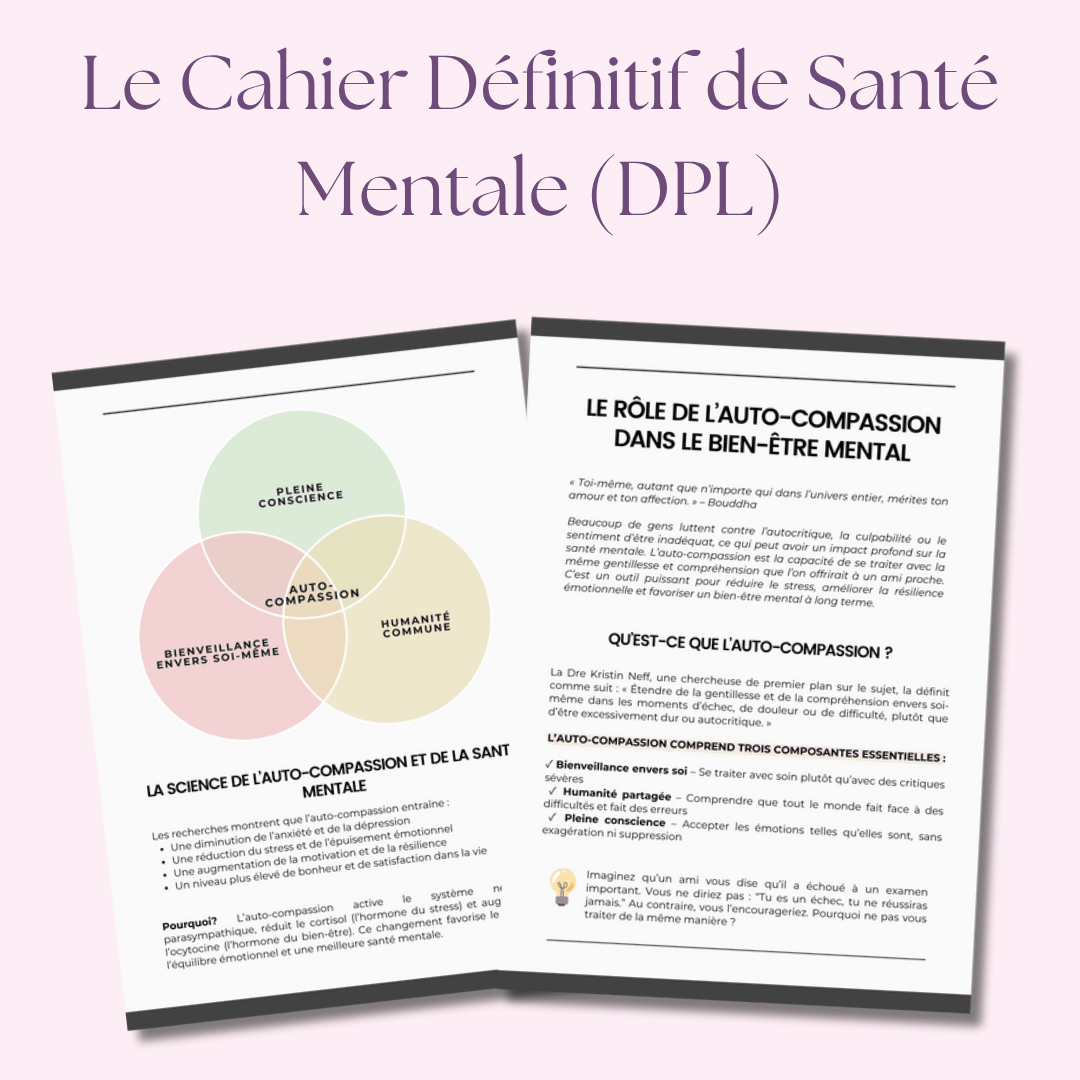 Le Guide Ultime de la Santé Mentale | Un Manuel Complet de plus de 250 Pages pour la Guérison & la Résilience | Inclut les Droits de Label Privé (PLR) - RCC