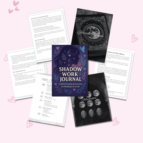 The Shadow Work Journal ✨ A 122 - Page Guided Journal with Prompts & Exercises for Healing & Self - Discovery | Includes PLR & MRR - RCC